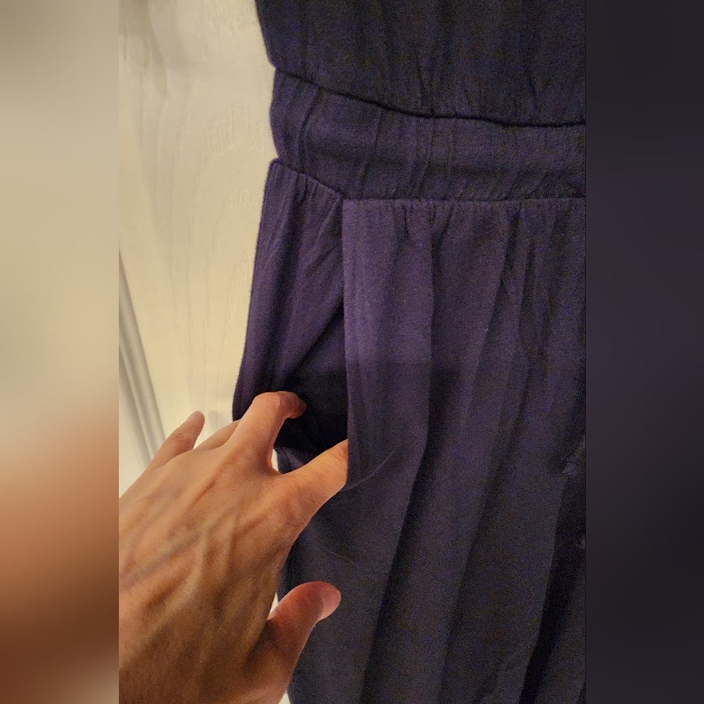 Michael Stars Rosalyn Jumpsuit In Navy Size XS - Picture 7 of 11